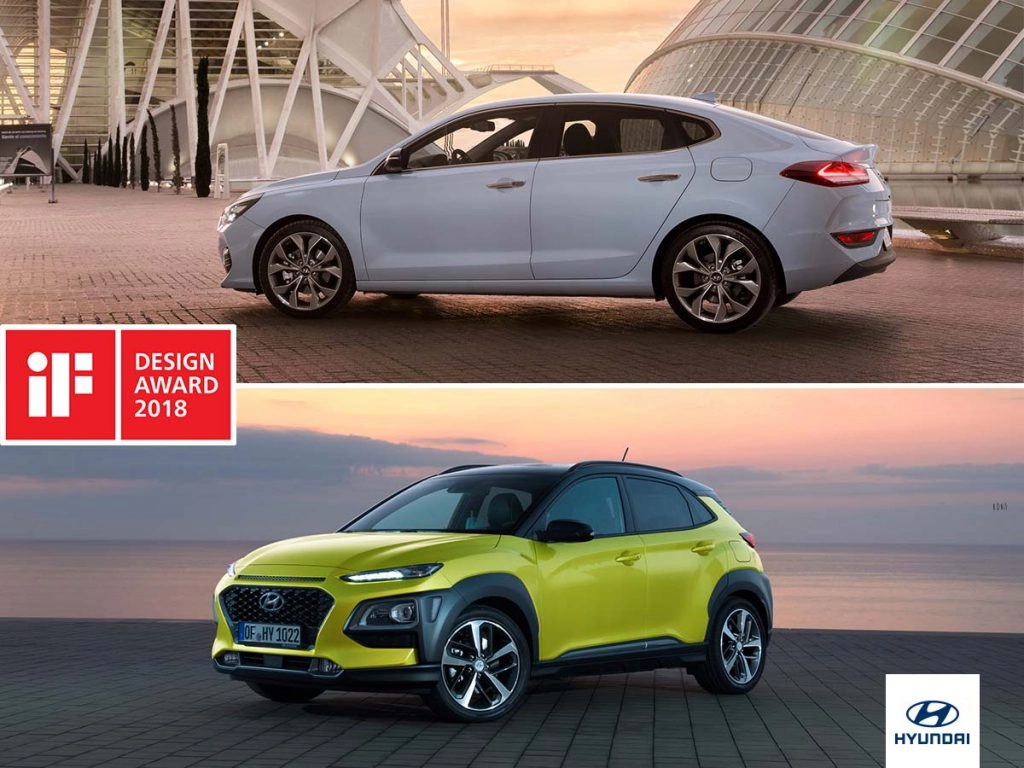 Čak dva međunarodna priznanja za dizajn automobila iF Design Award 2018. osvojio je Hyundai, za KONU i i30 Fastback.