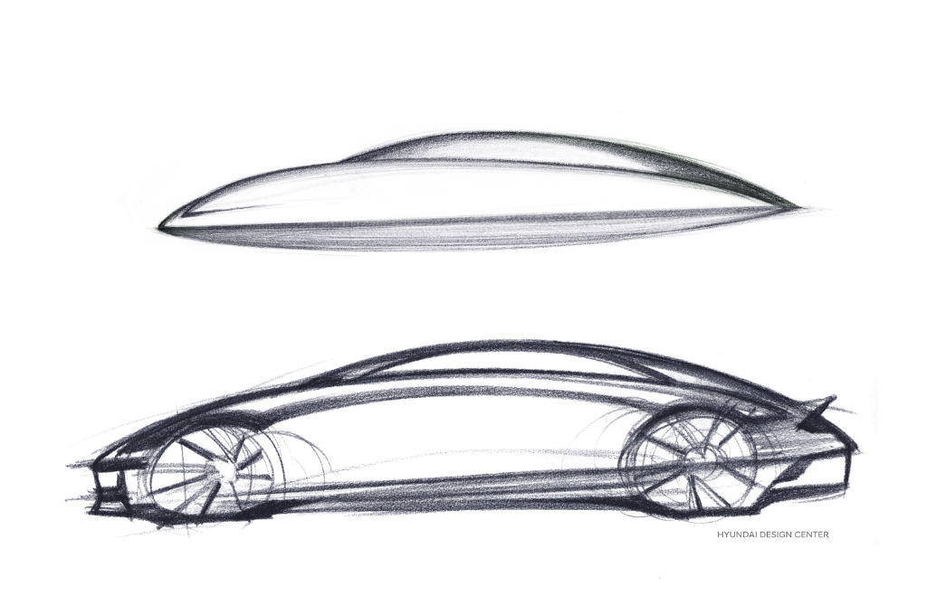 Hyundaijev dugo očekivani IONIQ 6 napokon predstavljen u konceptnoj skici