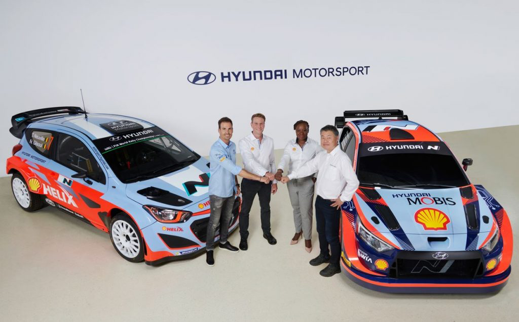 Hyundai Motorsport produžio je svoje dugogodišnje partnerstvo sa Shellom prema kojem će globalna energetska kompanija ostati glavni sponzor i tehnički partner FIA Svjetskog prvenstva u reliju (WRC) još tri godine.