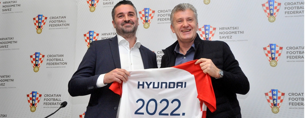 Hyundai je postao službeni partner Hrvatskog nogometnog saveza do kraja svjetskog prvenstva u Kataru 2022.